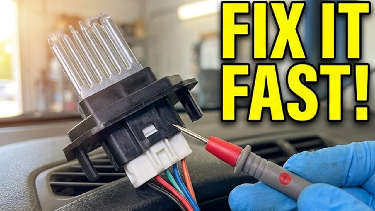 How to Verify a Bad Blower Resistor