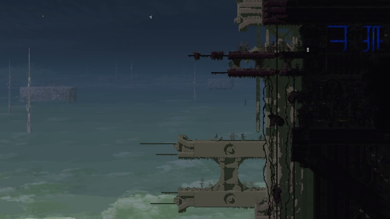 Rain World - Moon's wall Ambience Day Cycle - (1 Hour)
