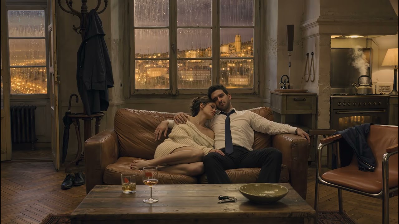 Warm Beneath The City Glow | Sensual Deep House Jazz Duet
