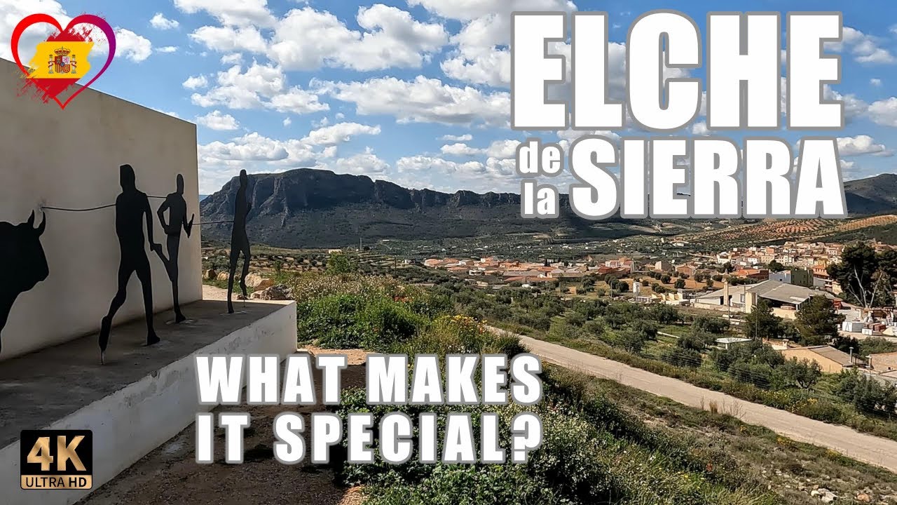 Walking Tour of BEAUTIFUL Elche de la Sierra, Castilla-La Mancha Spain