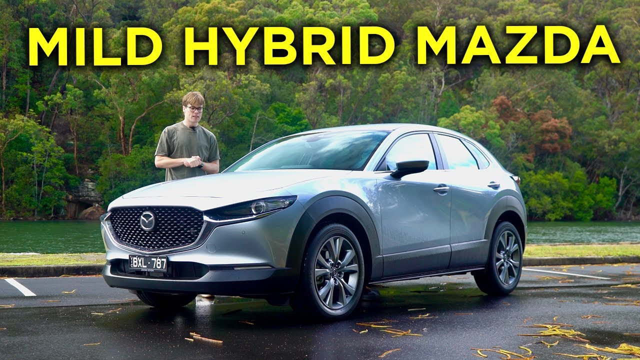 Это ДЕЙСТВИТЕЛЬНО ГИБРИД? | Обзор гибрида Mazda CX-30 G20e Evolve 2023 года в разрешении 4K