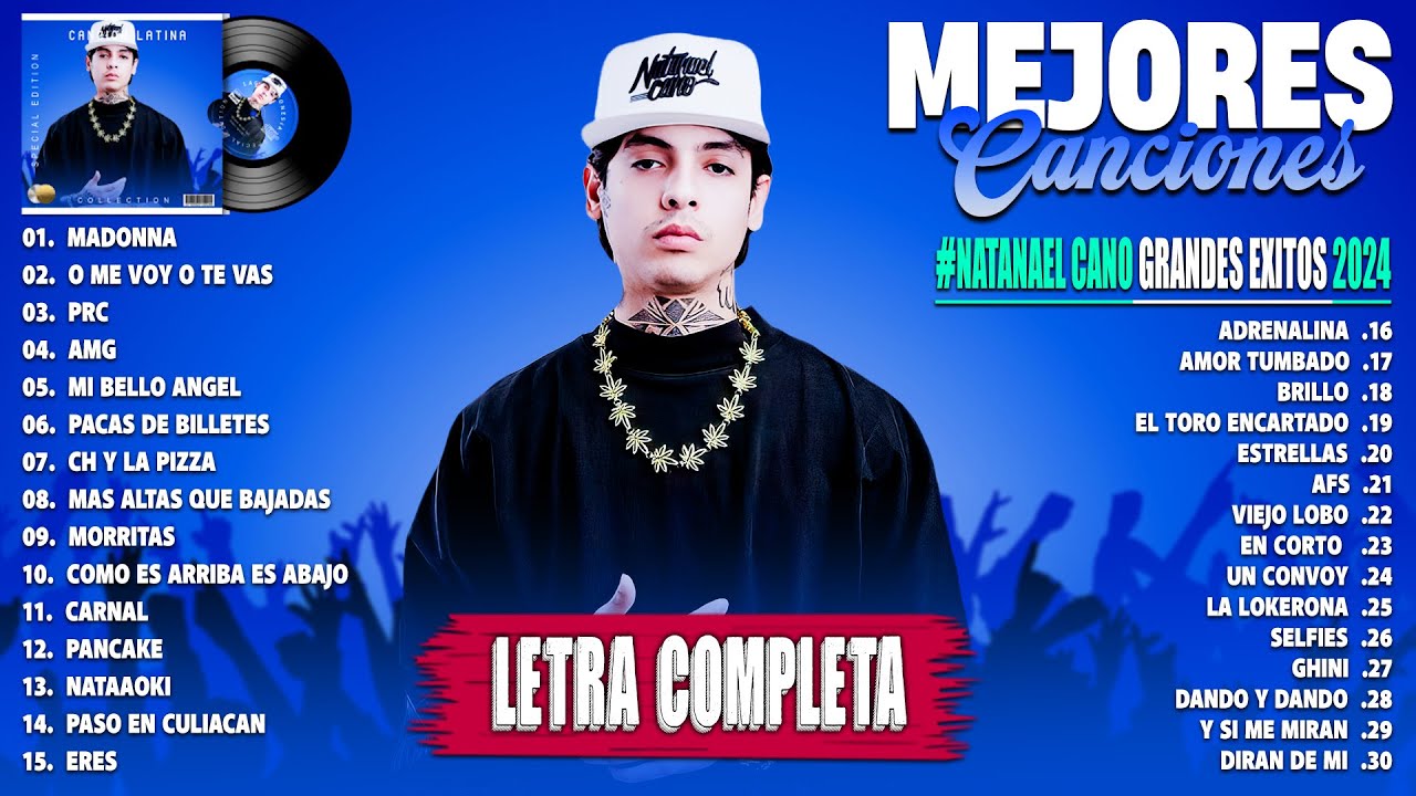 Natanael Cano Exitos 2024 - Natanael Cano Mix 2024 - Las Mejores Canciones De Natanael Cano (Letras)