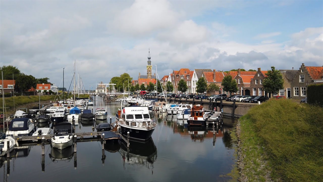 Walking around in Veere ⛅ | Zeeland | The Netherlands - 4K60