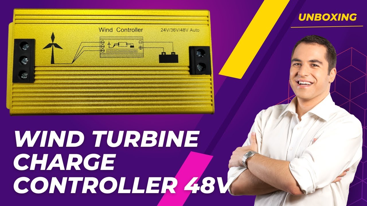 Wind Turbine Charge Controller 48V Boost MPPT Unboxing