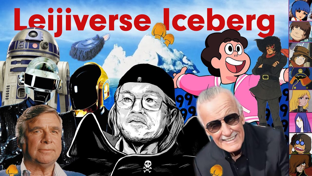 Leiji Matsumoto Iceberg 🍄 ANIME & MANGA FACTS 🌌 Stan Lee, Steven Universe, & R2D2 🔴 LEIJIVERSE LIVE