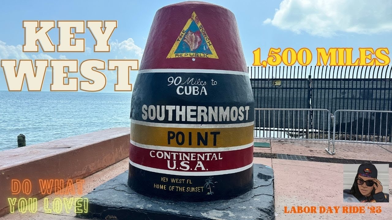 KEY WEST RIDE! Tackling 1,500 Miles on Two Wheels for the First Time!