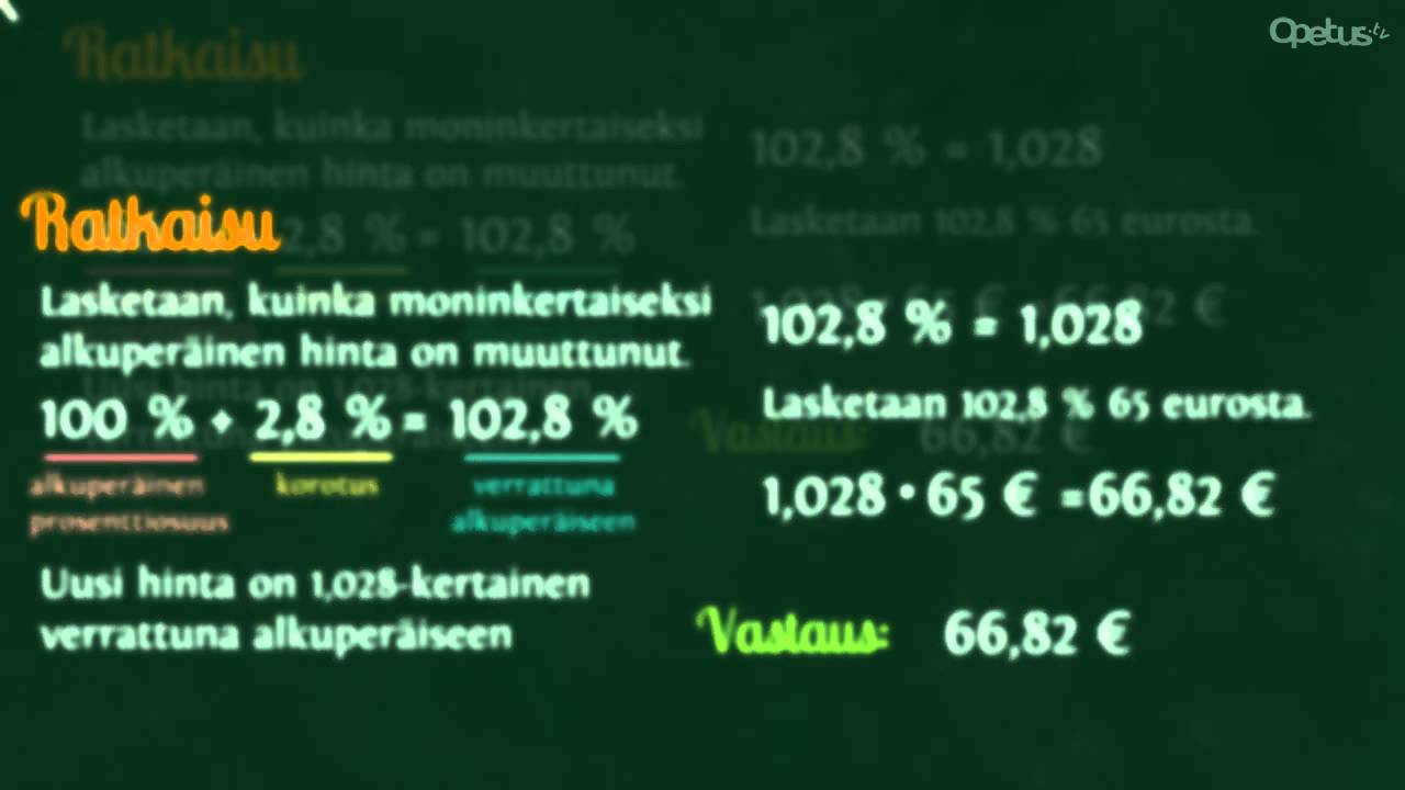 MAB1:Prosenttiarvo