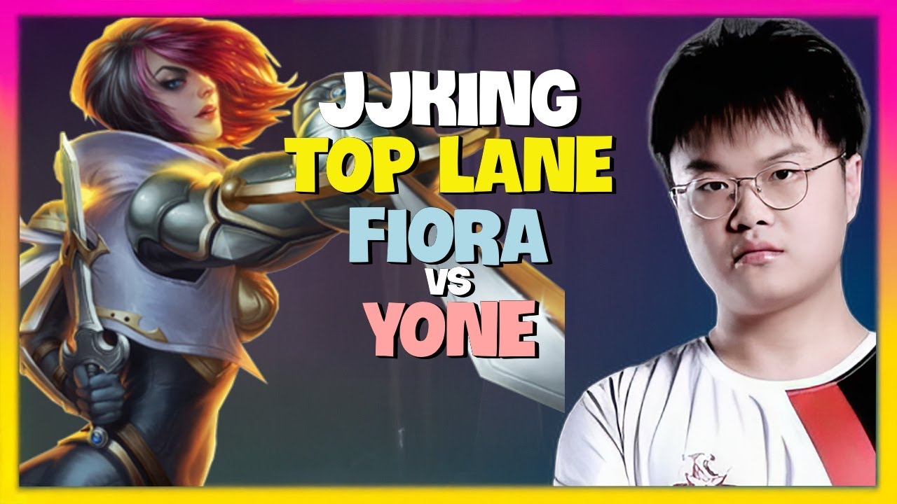 jjking's Fiora: Challenger Top Lane Precision! Learn Advanced Laning & Duel Tactics (Engsub)