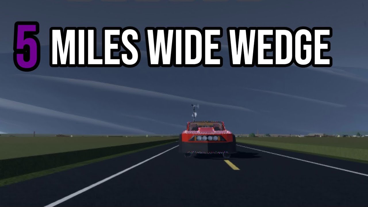 INTENSE 5-MILE WIDE TORNADO JUST BEFORE 1.22 | Twisted Roblox