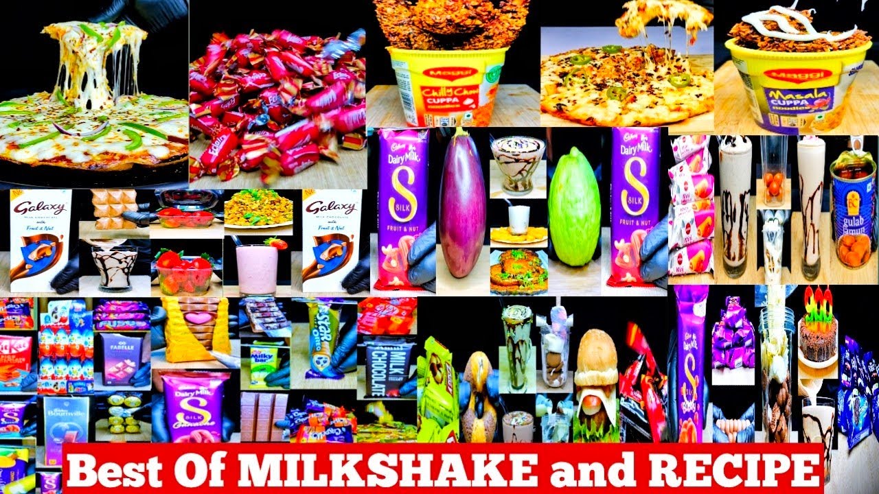 Best Of Bharat ASMR MILKSHAKE and RECIPE😍