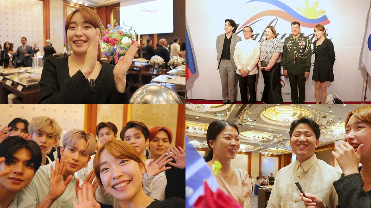 Meeting HORI7ON in Korea for Independence day🇵🇭 (PH embassy in Korea)