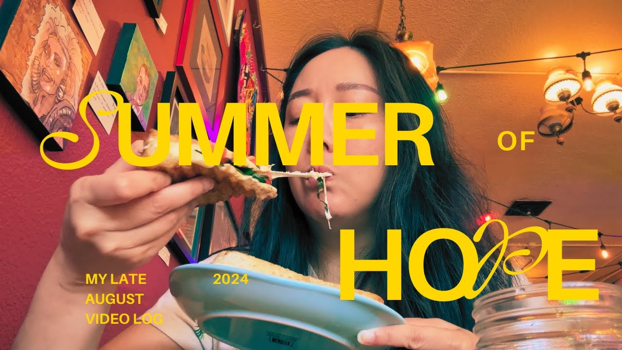turning hope to action and embracing my simple suburban life | late summer diary 2024