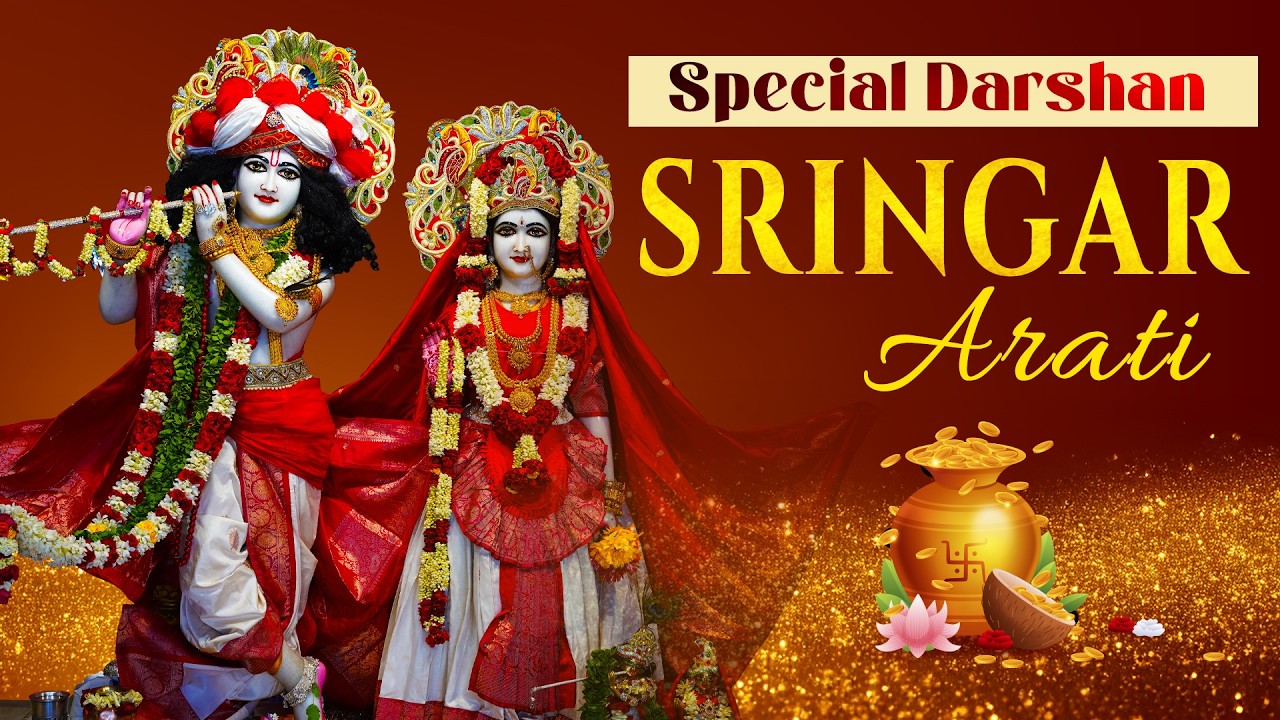 Shringar Aarti Darshan | Guru Puja | Sri Sri Radha Madanmohan Mandir | 02-03-2026 | ISKCON Hyderabad