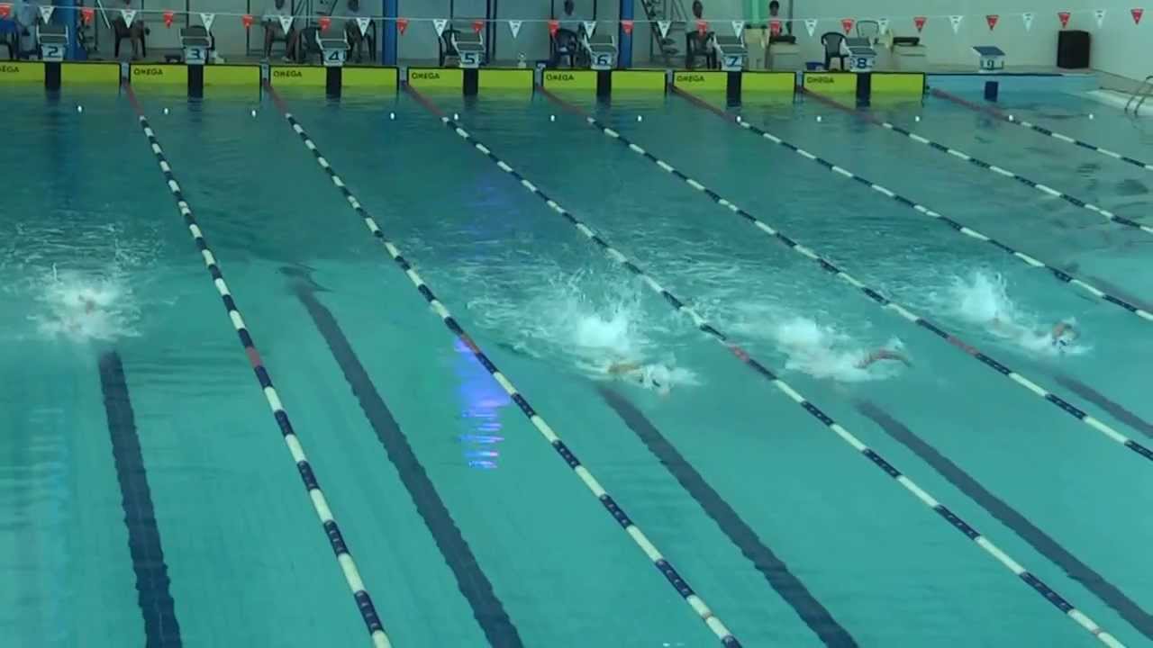 Boy's 50 m freestyle 1st race Energy Standard Cup 2013 Dnipropetrovs'k