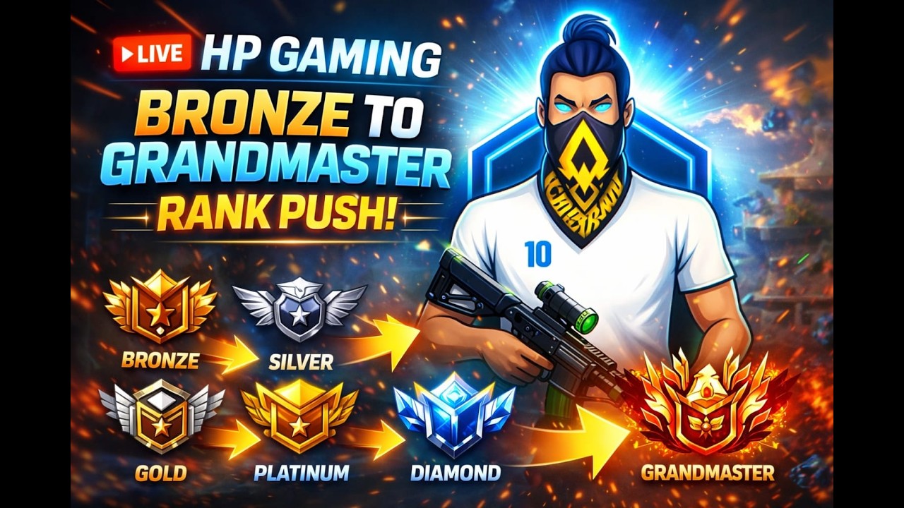 cs ranked pus bronge to grand master hpgaming live stram #livestreams #freefire #trending