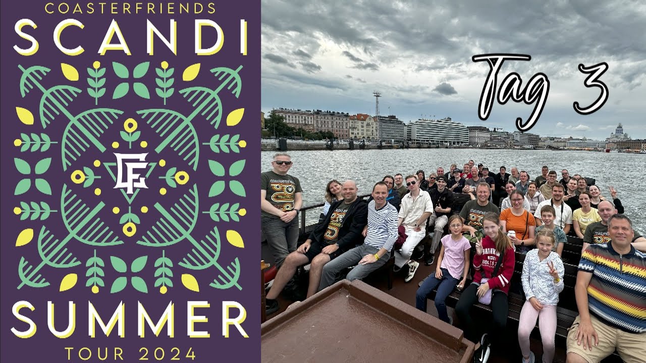 Scandi Summer Tour 2024 - Teil 1 ||  Tag 3 - Särkänniemi & Helsinki (Finnland)