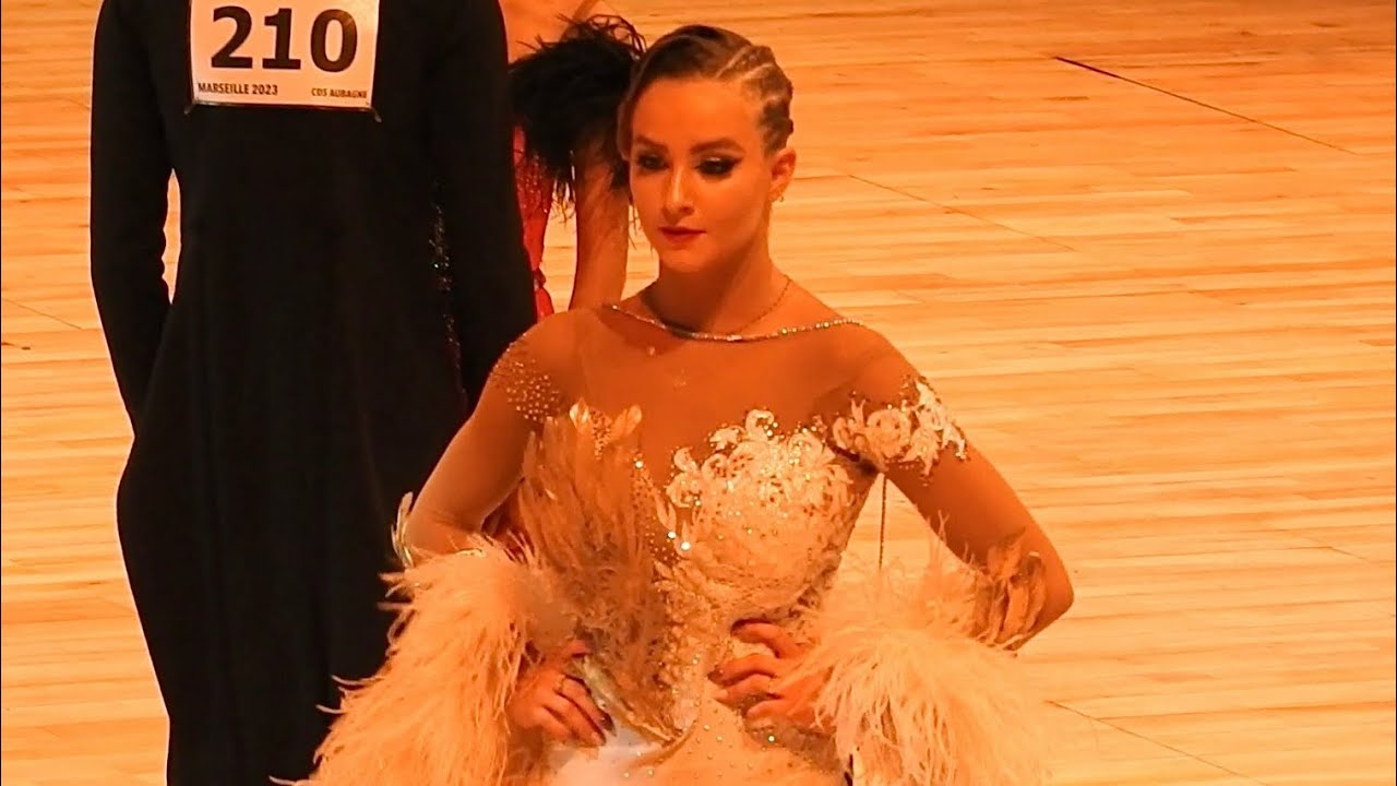 VICTOR SELOU & Lilou BOIS [Quickstep] Championnat de France 2023 - Espoir - Marseille
