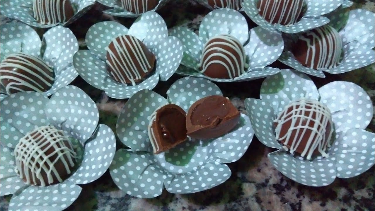 Mini trufas de café (pra festa)