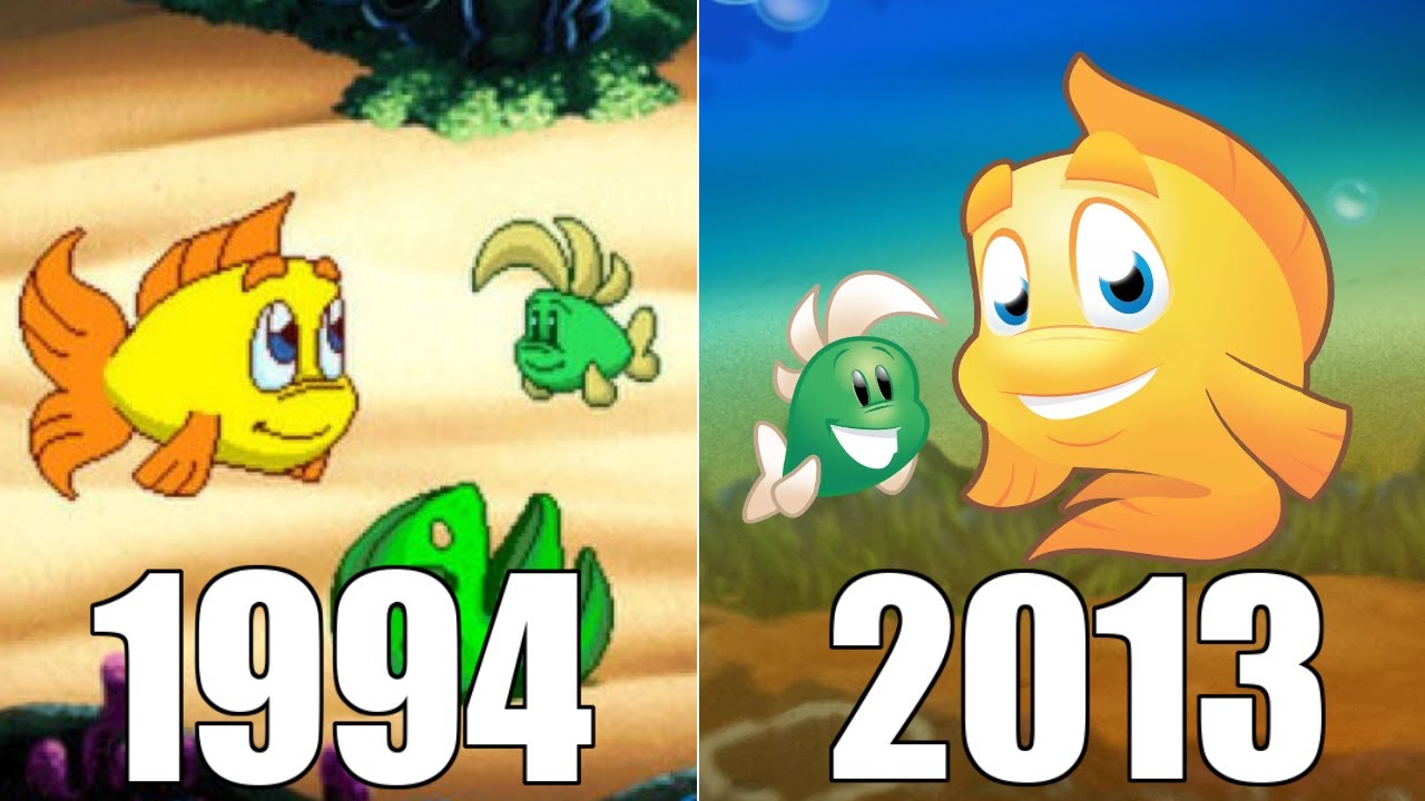 Evolution of Freddi Fish Games [1994-2013]