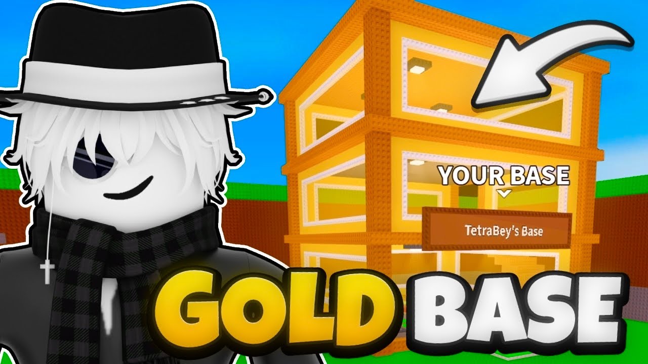 TR'DE İLK! GOLD BASE YAPTIM - Steal a Brainrot T&uuml;rk&ccedil;e