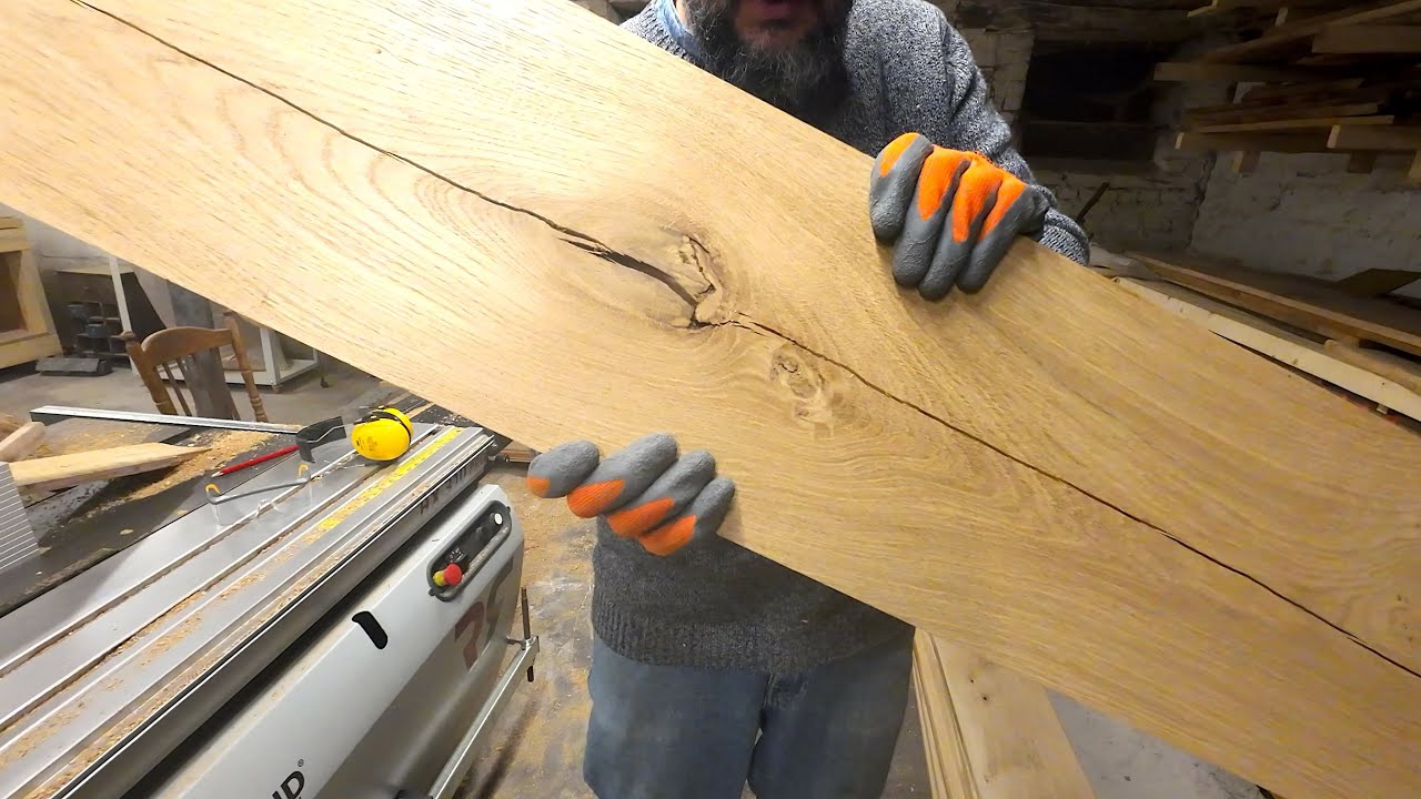 These are our OAK CEILING BOARDS / Renovating a 110+ y.o. ABANDONED farm in Belgium