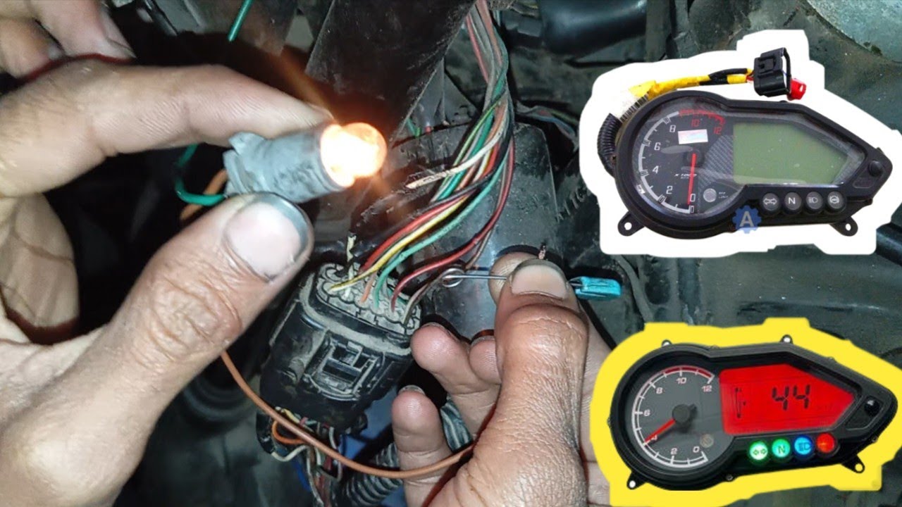 pulsar 150 digital meter wiring problem // pulsar 150 digital meter not working 