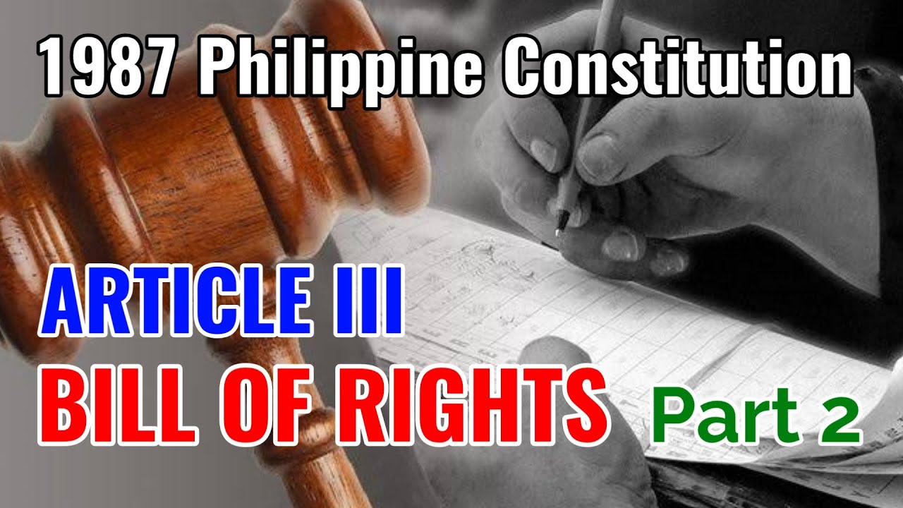 Part 2: Bill of Rights | 10 items Q and A - CSE Reviewer