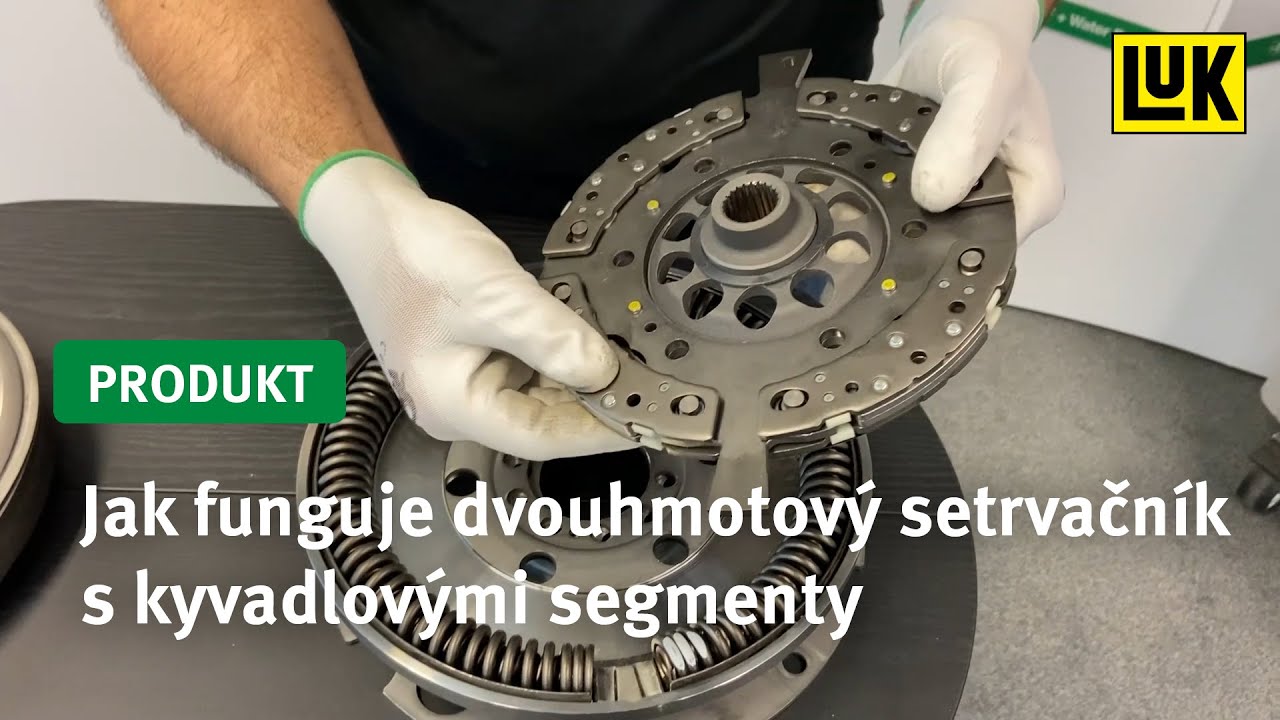 Jak funguje dvouhmotový setrvačník s kyvadlovými segmenty