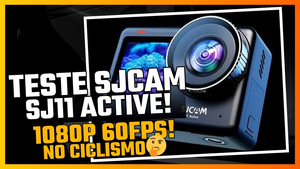 Teste Sjcam Active sj11 no MTB 