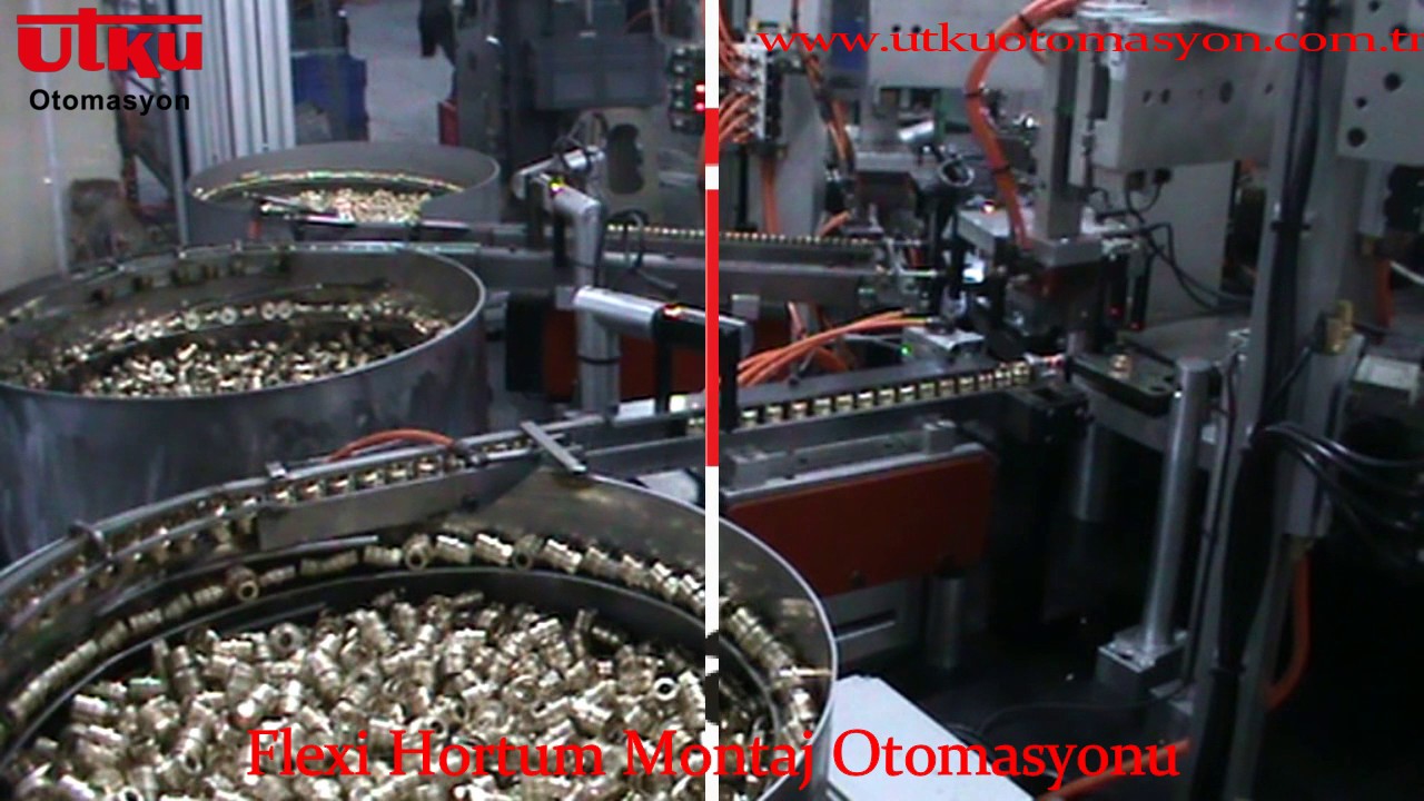 FLEXIBLE METAL HOSE ASSEMBLY MACHINE / Flex hortum montaj makinasi