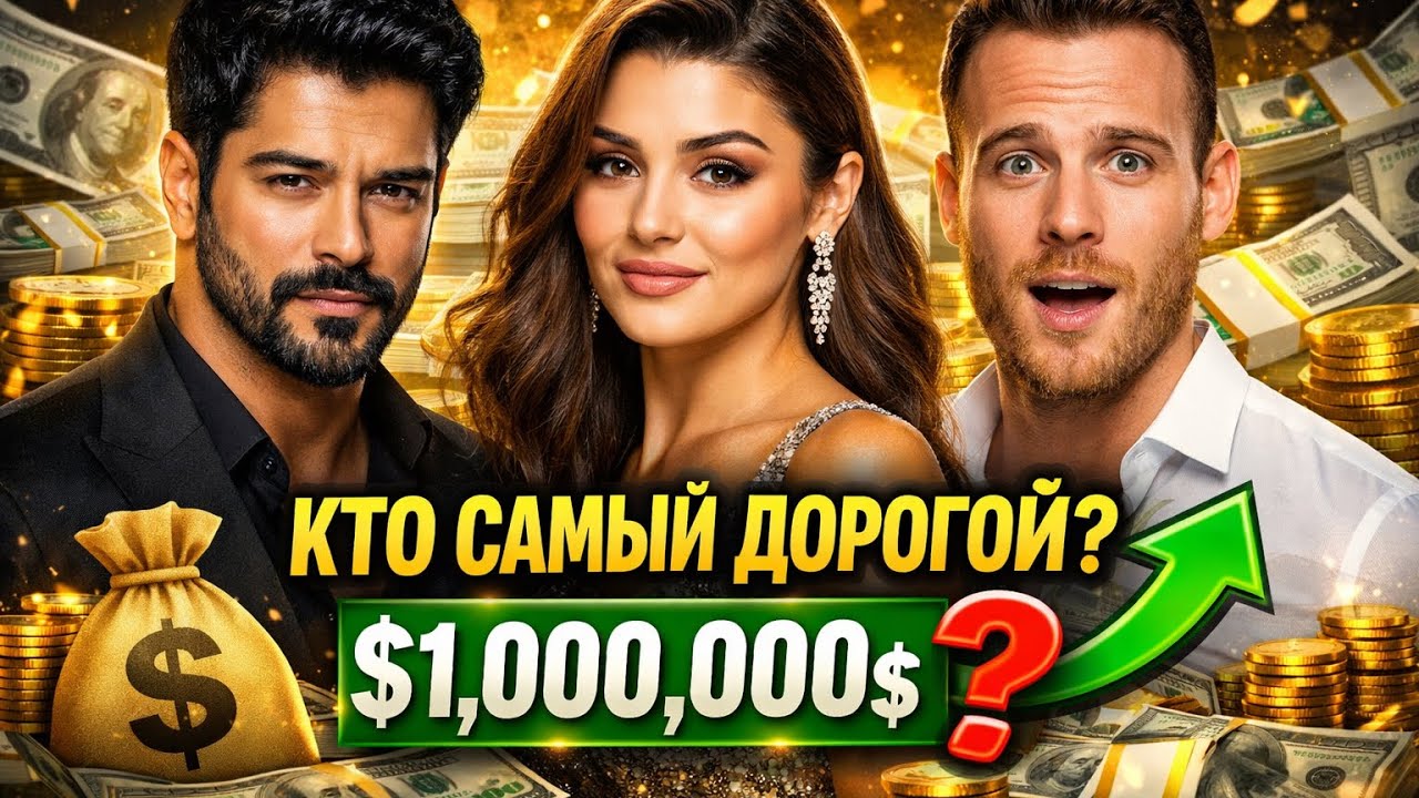 Эти актёры зарабатывают миллионы: топ Турции 2025