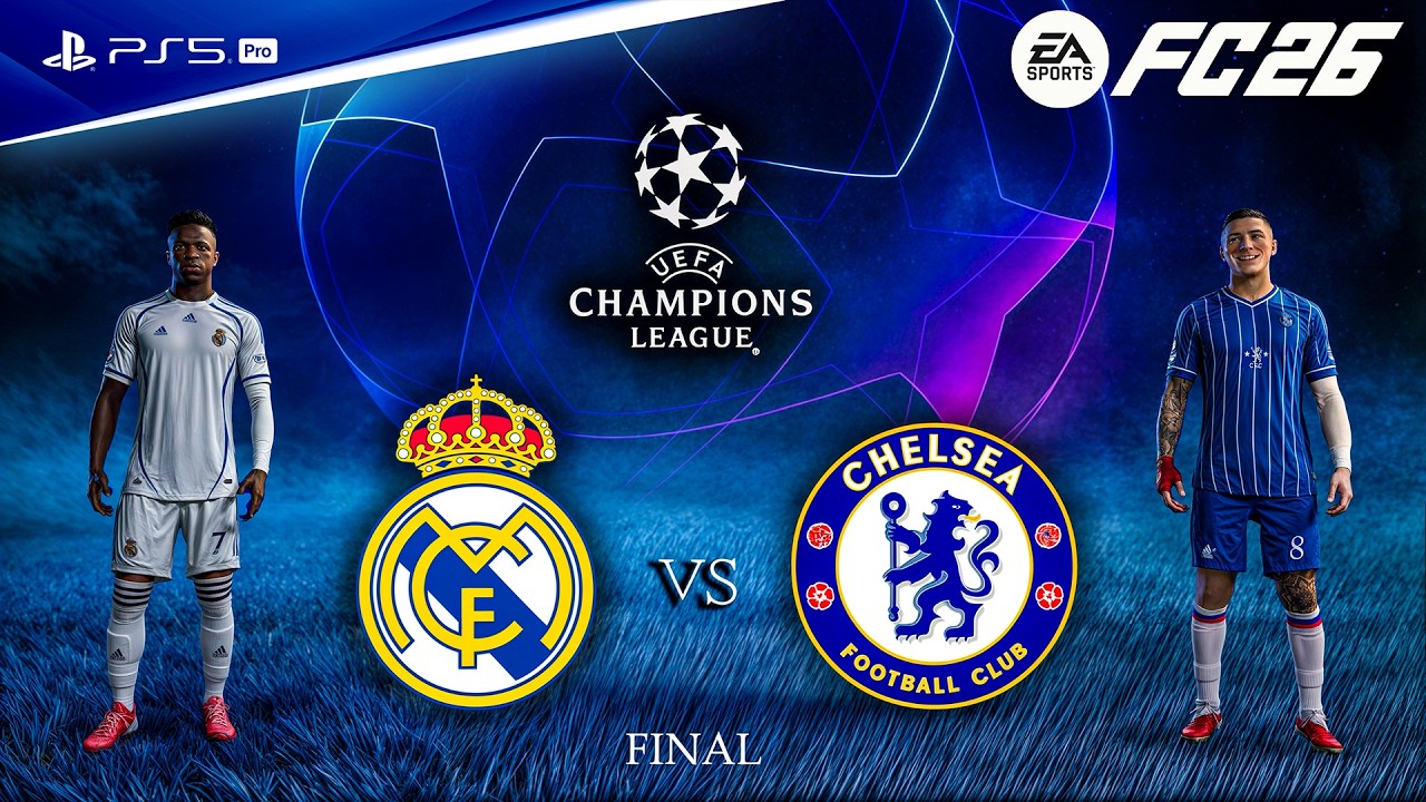 FC 26 - Real Madrid vs. Chelsea - UEFA Champions League Final Match | PS5™ Pro [4K60]