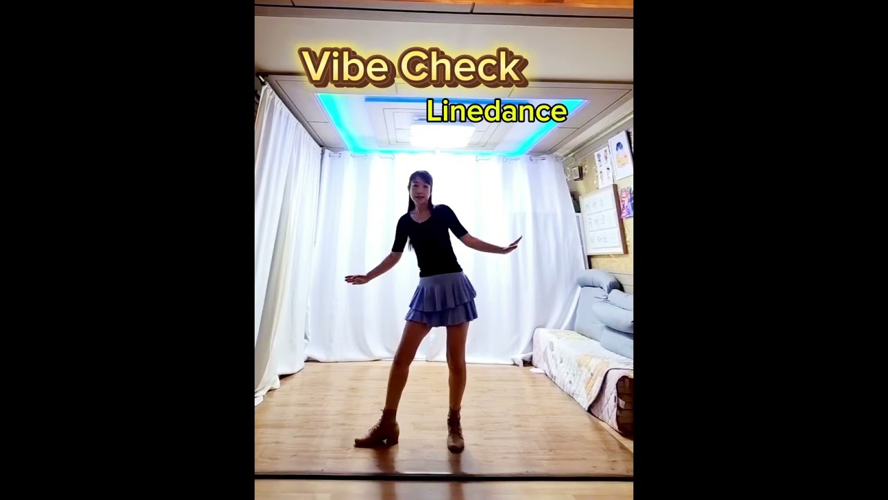 #Vibe Check #Linedance #Tutorial #스텝설명 #바이브 체크 라인댄스