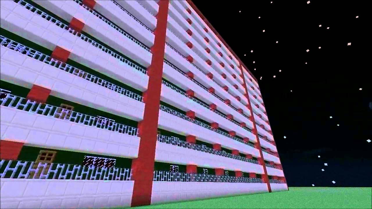 Rødovre Højhus nedrivning [Minecraft Special Edition] HD