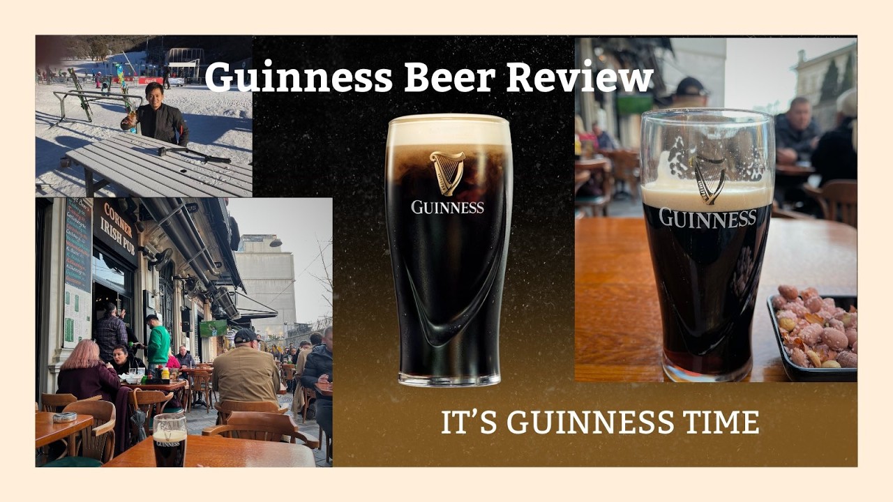 Irish Guinness Stout Beer သောက်ကြည့်မယ်