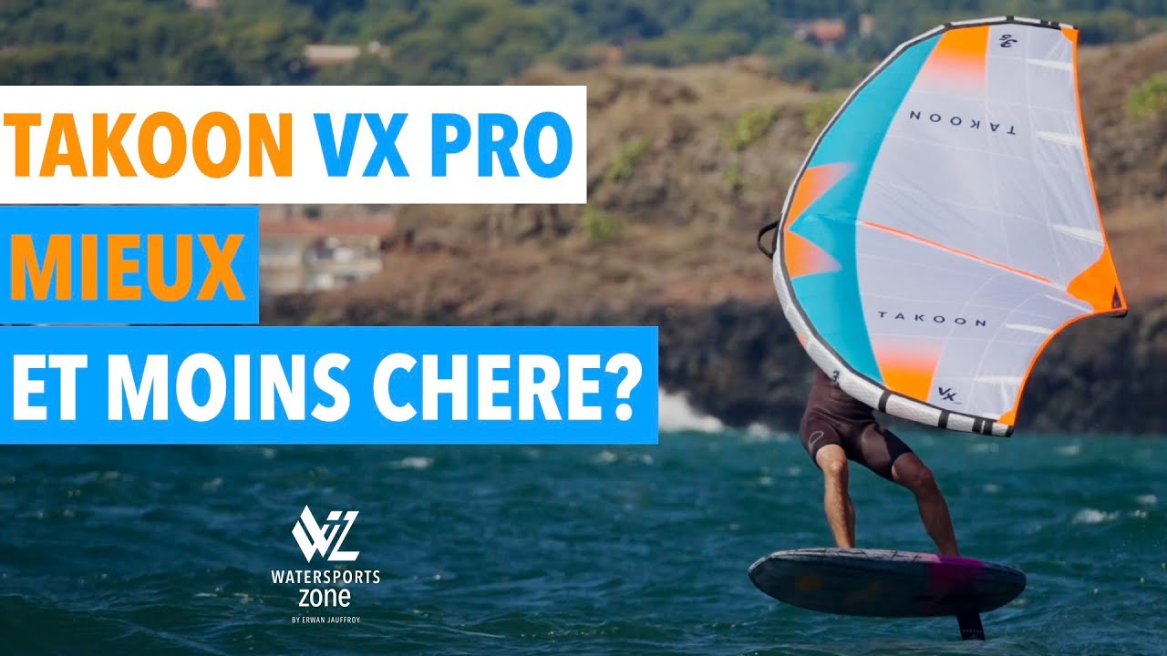 Test matos wing foil: Takoon VX Pro Avec structure UPE Aramid