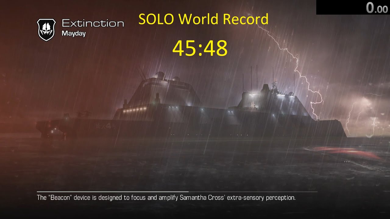 SOLO Mayday Speedrun World Record (45:48) Finally