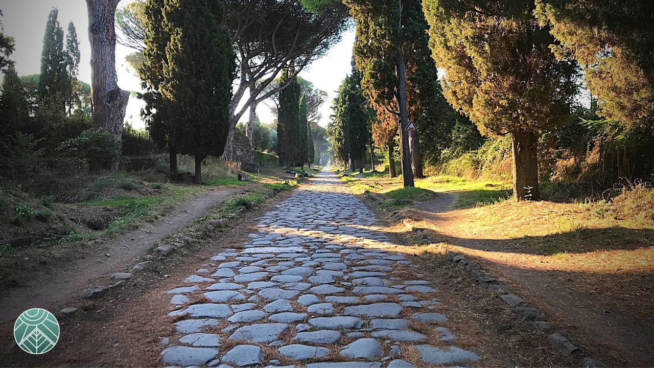 Relaxing ASMR Bike Ride Through Rome & Appia Antica's Park