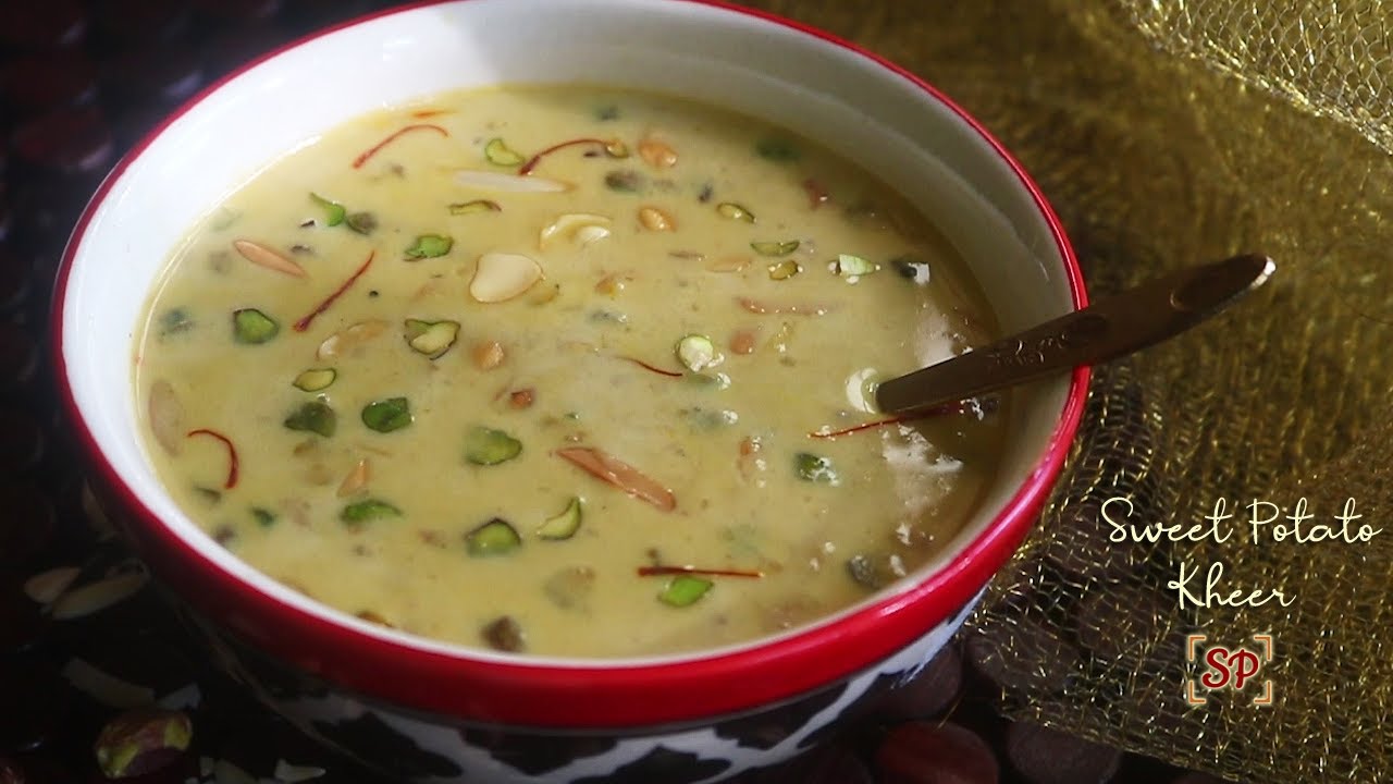 Sweet potato kheer recipe | Shakarkandi ki kheer recipe