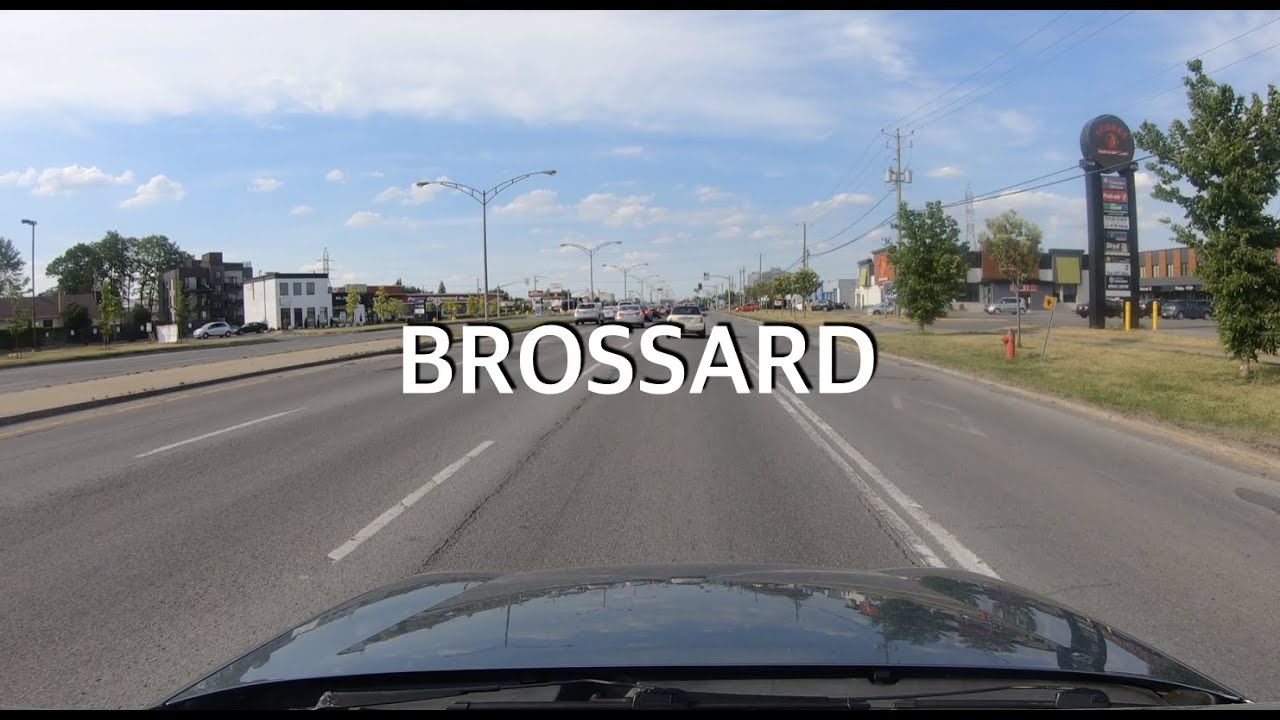 Brossard,QC,Canada - Taschereau Blvd Drive