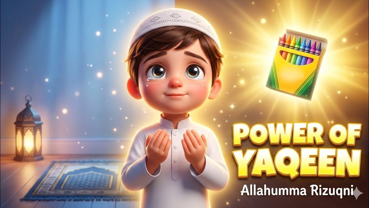 Daily Dua for Kids Ep 7 | Allahumma Rizuqni | Islamic Story About Trusting Allah