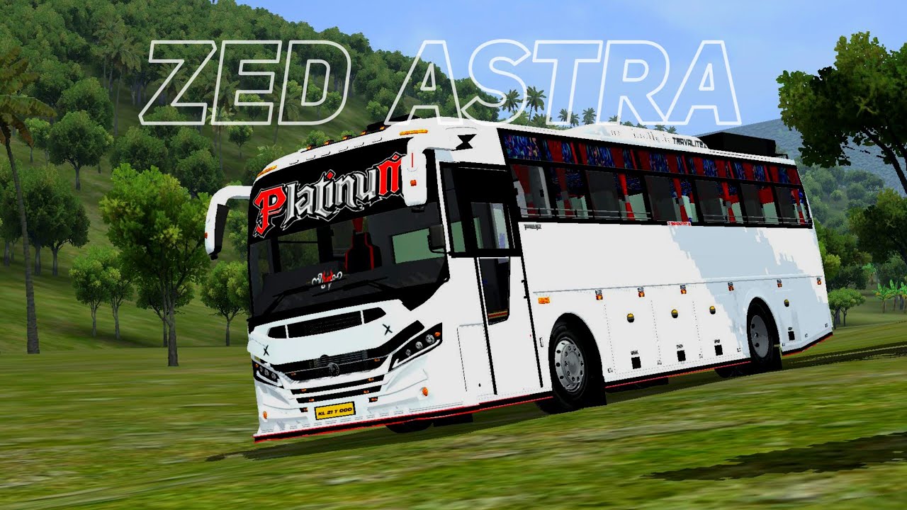 TVZ ZEDASTRA BS6 🤍😘|ZEDASTRA BS6 STOCK MOD | Bussid V4.3.4| Ani's Gaming