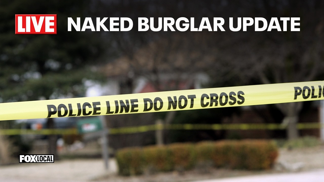 LIVE: Naked man suspected in Centreville burglaries | POLICE UPDATE