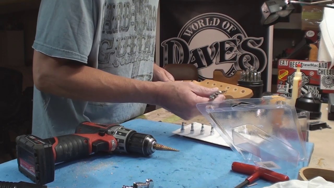 Installing Some Grover Guitar Tuners