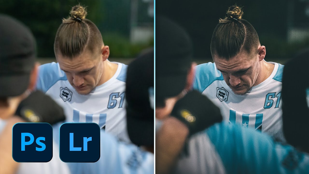 Эффектная спортивная обработка фотографий | Урок по Photoshop/Lightroom