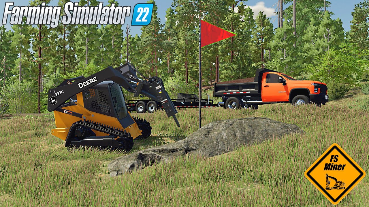 SILVERUN FOREST CONSTRUCTIONS #5  🚧 STONE REMOVAL CONTRACTS 🚧 Farming Simulator 22 Mods