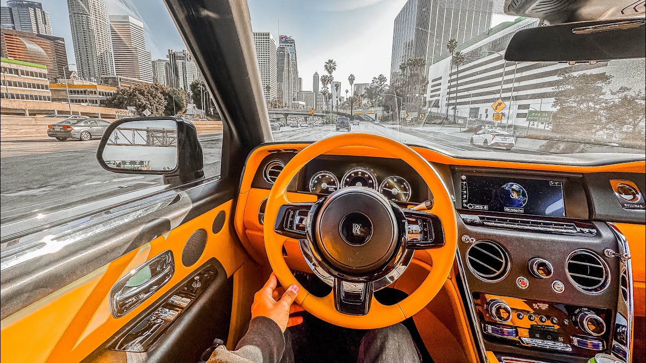 CUTTING UP IN MODIFIED Rolls Royce Cullinan | POV DRIVE | Los Angeles