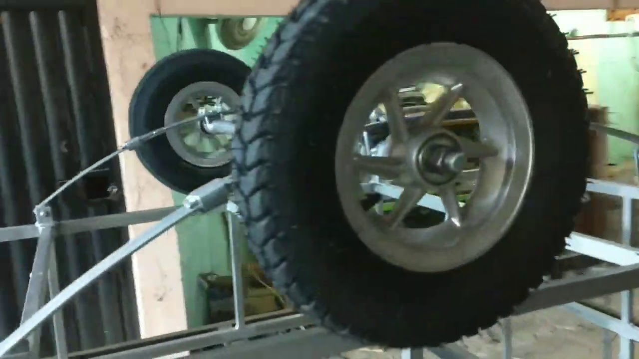 Carretinha reboque super levepara moto