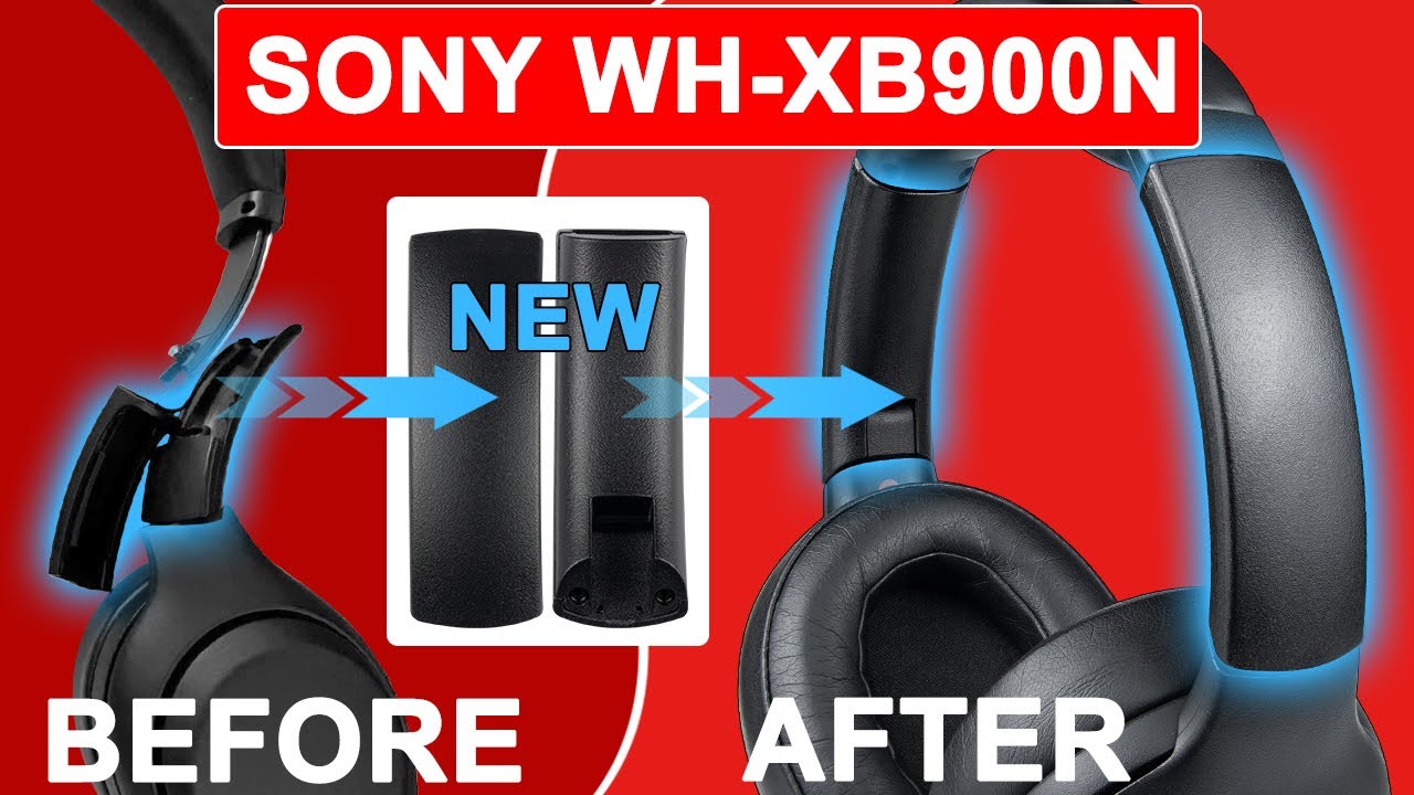 SOULWIT® | How to Replace Sony XB900N Broken Side Slider Cover | Repair Headband Parts Kit