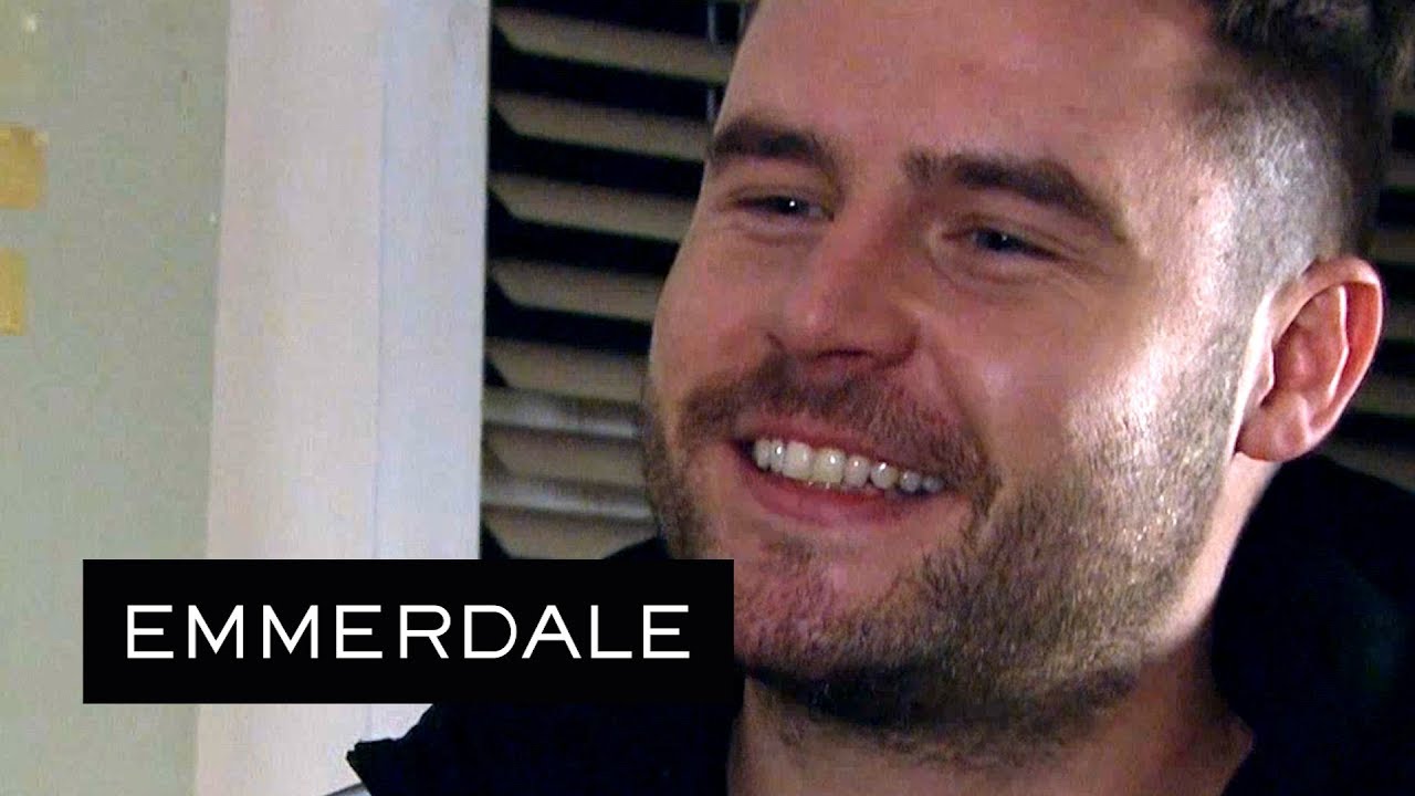 Emmerdale - Aaron Helps Robert Look After Seb